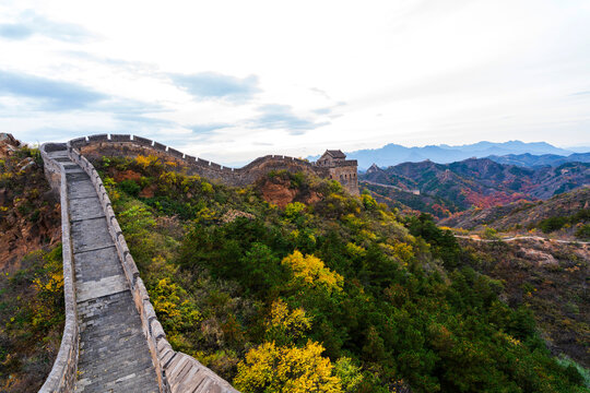 The Great Wall in autumn