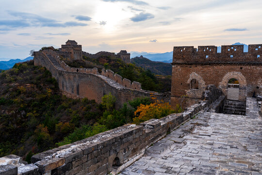 The Great Wall in autumn