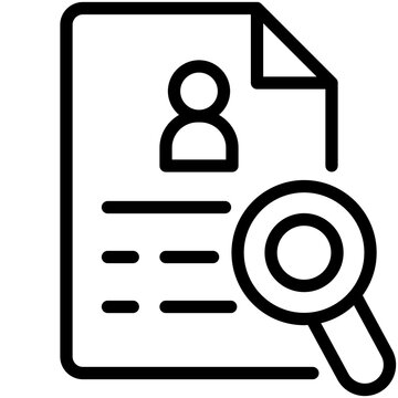 Curriculum Vitae Icon