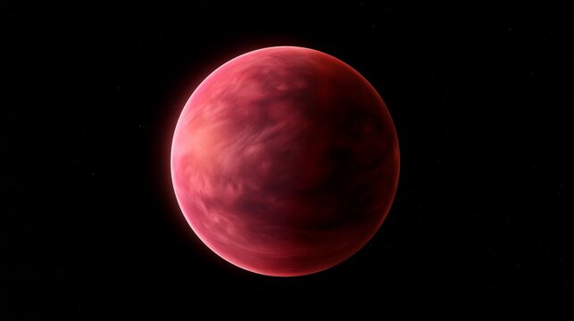 rogue planet drifting alone in deep space
