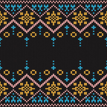 Cotton Argyle Knit Vector concept Smooth vector artwork with cozy geometric shapes. Soft vector layout for premium products. Scalable vector graphic for all print items. Design for: fabric, rug, fashi