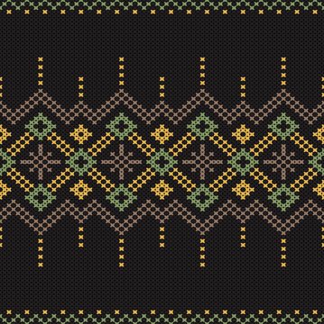Cotton Argyle Knit Vector concept Smooth vector artwork with cozy geometric shapes. Soft vector layout for premium products. Scalable vector graphic for all print items. Design for: fabric, rug, fashi