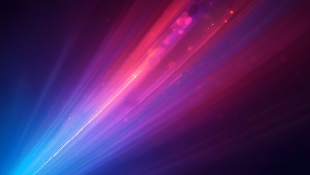Dynamic Cyberpunk Motion Blur Light Streaks Banner