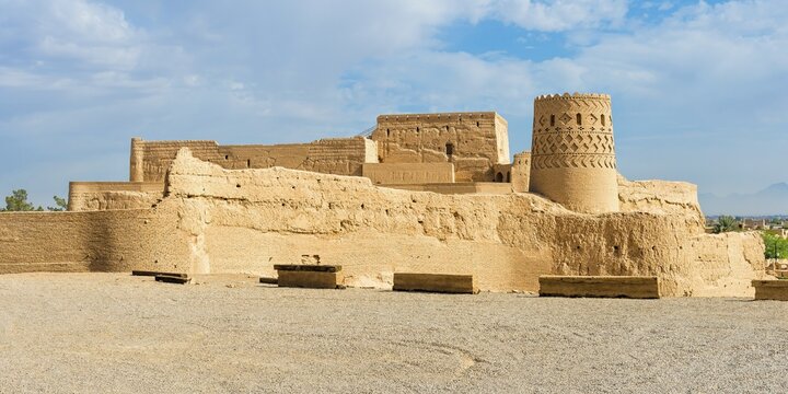 Narin Qal&rsquo;eh, mud-brick fortress, Meybod, Yazd Province, Iran