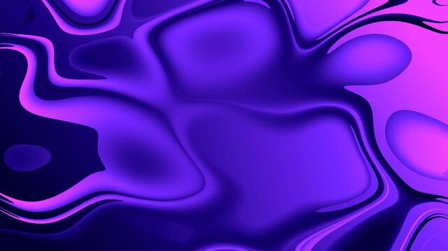 3D purple and pink gradient liquid morphing background, smooth abstract motion