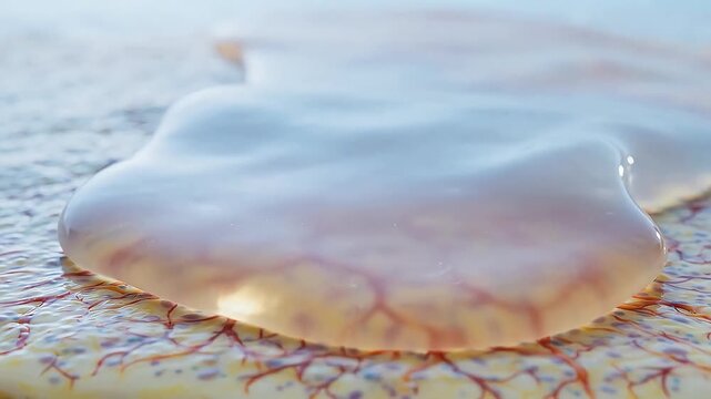 Conductive Hydrogel Electrode Layer on Tissue Surface