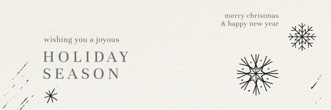 Holiday greeting twitter post template