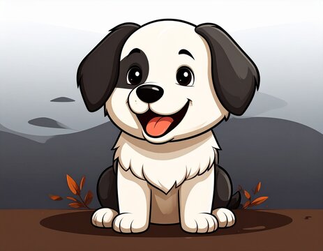 dog with bone