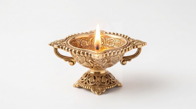 candle in a candlestick