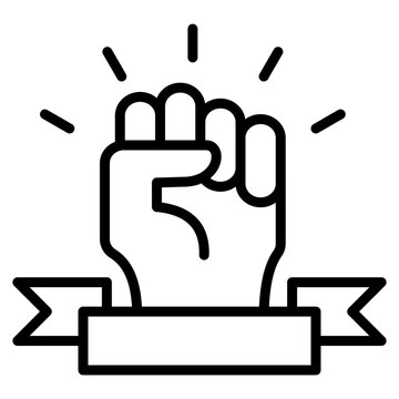 Independence Icon Element For Design