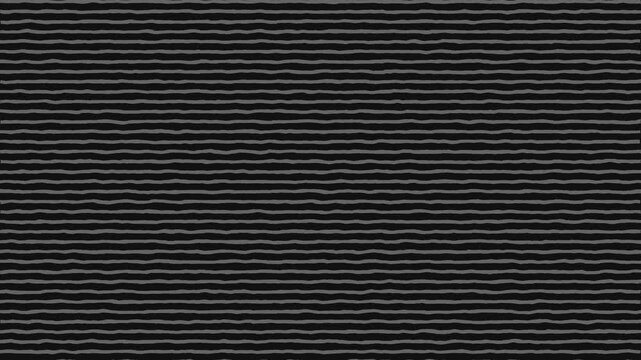 Minimalist abstract background featuring shifting horizontal monochromatic linear patterns creating a smooth mesmerizing motion animation for modern digital media design projects