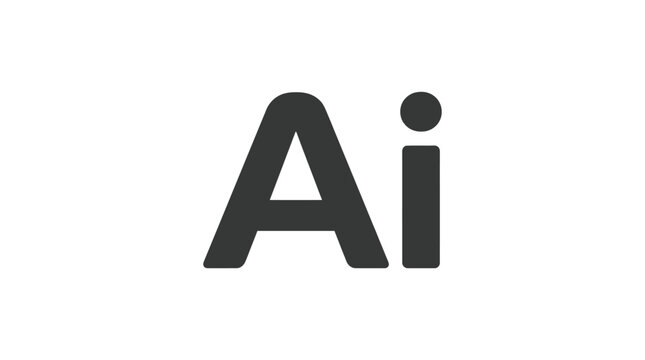 Adobe Illustrator letter logo symbol displayed as a minimalist flat vector graphic icon representing professional digital design software brand identity elements
