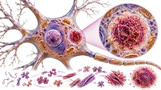Lewy Body and Alpha Synuclein Aggregation in Neuron, Parkinson&rsquo;s Disease Neurodegeneration