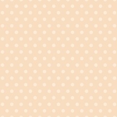 Vintage beige polka dot pattern background with copy space © Rawpixel.com