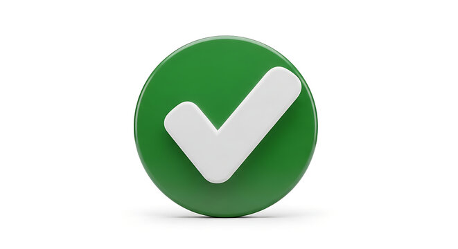 Green checkmark inside circle icon
