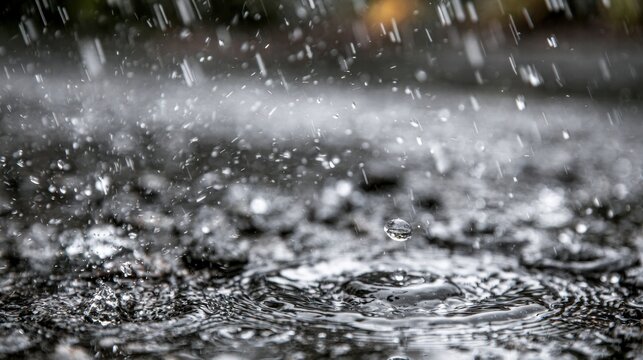 Atmospheric Precipitation forms when water droplets or ice crystals develop in clouds and become heavy enough to descend toward Earth&rsquo;s surface.
