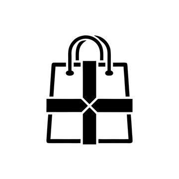 Exclusive Holiday Shopping Gift Bag Promotion Icon