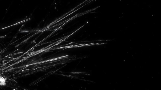 Sodium Acetate Crystallization with Expanding Crystal Needles