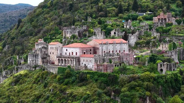 Palace of the Despots, Mystras, Peloponnese, Greece