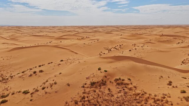 sand dunes in the sahara desert