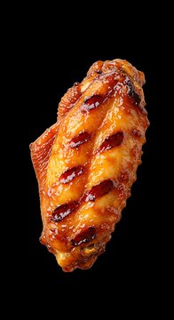 Glazed Perfection: A Single Wing