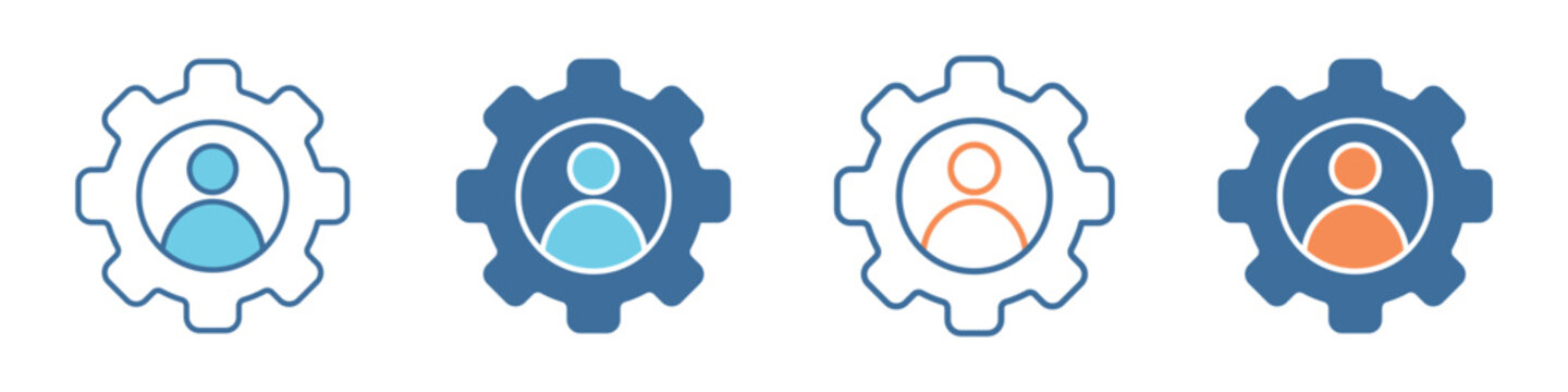 Skills Icon Set Multiple Style Collection