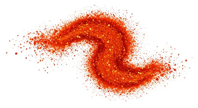 Crimson Swirl: A Spice Explosion