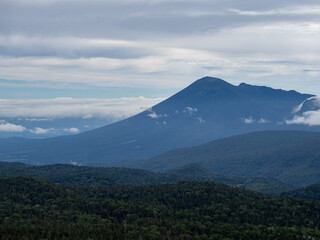 Fototapeta premium 雲海と岩手山