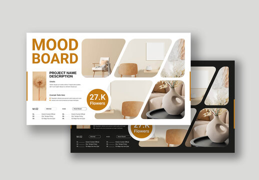 Creative Mood Board Template