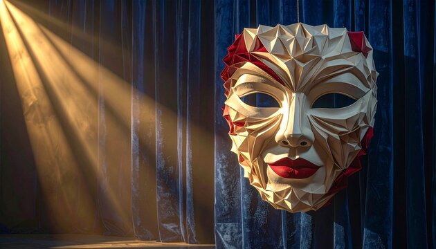 &ldquo;Masks of Drama: Shadows in Identity&rdquo;