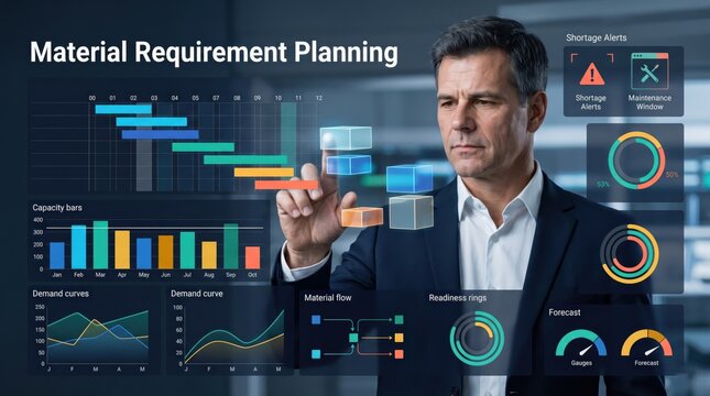 Production Planning - Material Requirement Planning by Manufacturing Planning Professional
