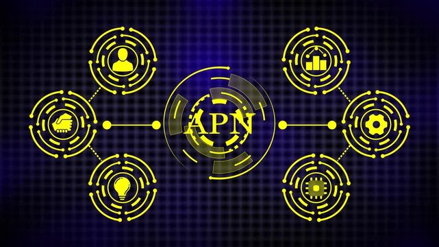Project management with Business Marketing concept with icon of chart, project manager working on computer. Internet, business,APN