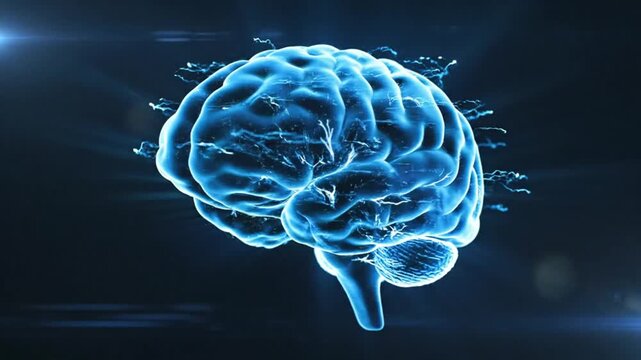 3d rendered illustration of human brain