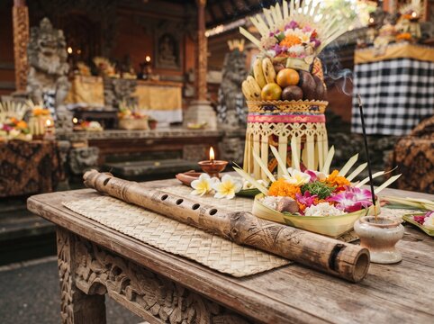 Balinese bamboo flute