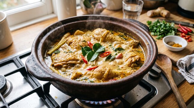 Opor Ayam Curry