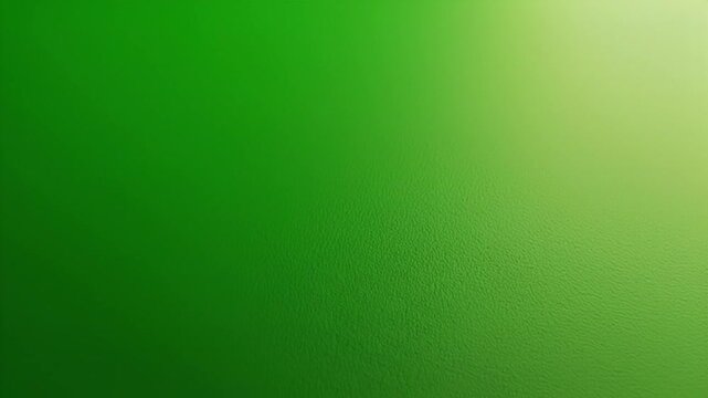 Abstract Smooth Green Gradient Background with Soft Light Spotlight and Subtle Texture Overlay