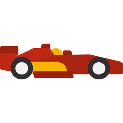 Obraz premium Racing Car Icon