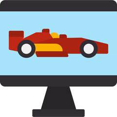 Obraz premium Race Icon