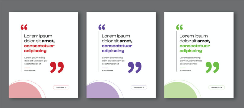 Customer Testimonial Quote Social Media Template, Modern Feedback Post, Editable Client Review Design