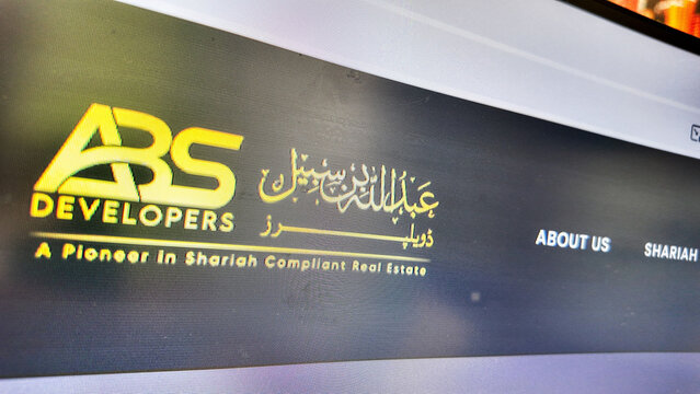 .a computer screen with ABS developers website displayed