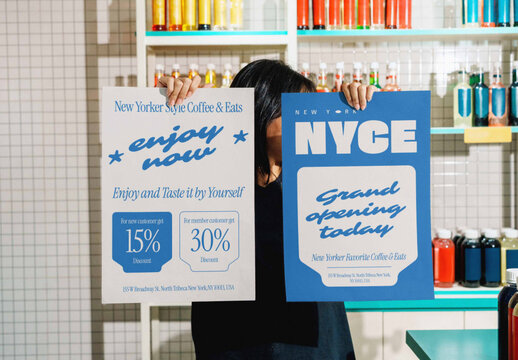 Double Poster Mockup