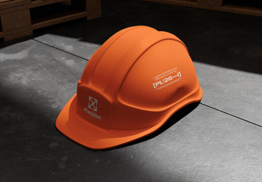 Safety Helmet Mockup