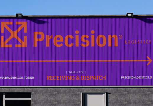 Warehouse Wall Mockup