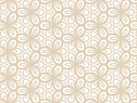 Vintage seamless tiled pattern illustration design