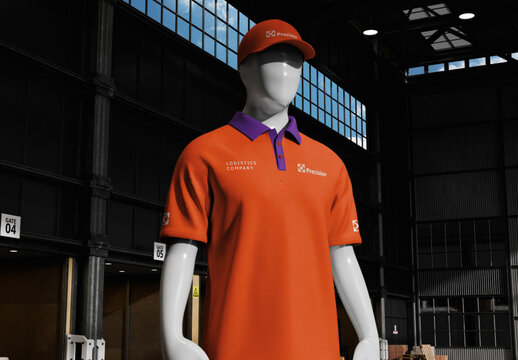 Uniform Polo Mockup
