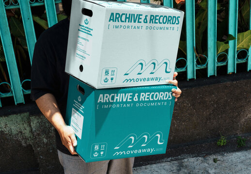 Archive Box Mockup