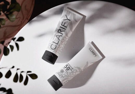 Cosmetic Tube Mockup