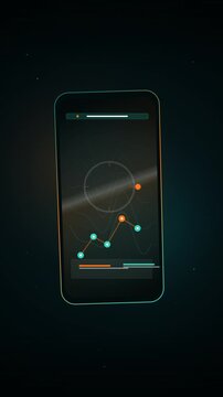 Anodized Teal Smartphone Displaying Augmented Reality Travel Map and Topo Navigation Route