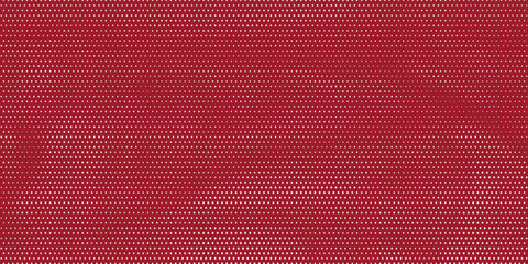 Obraz premium Red White Halftone Dot Pattern Vector Background