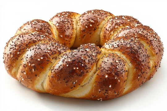 Round Bread with Seeds